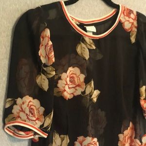 A New Day by Target floral blouse